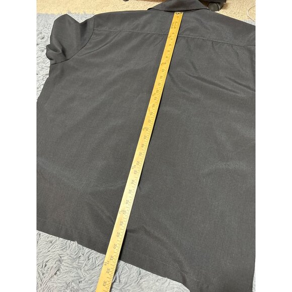 Steady Classics Mens 3X Black & Cream Bowling Shirt W/ Embroidered Star Design - Picture 10 of 11